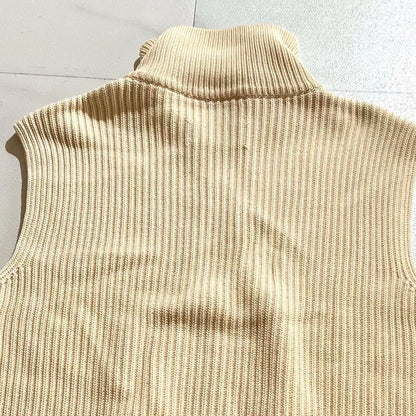 MARTIN MARGIELA 07SS Driver's Knit Vest White Size M