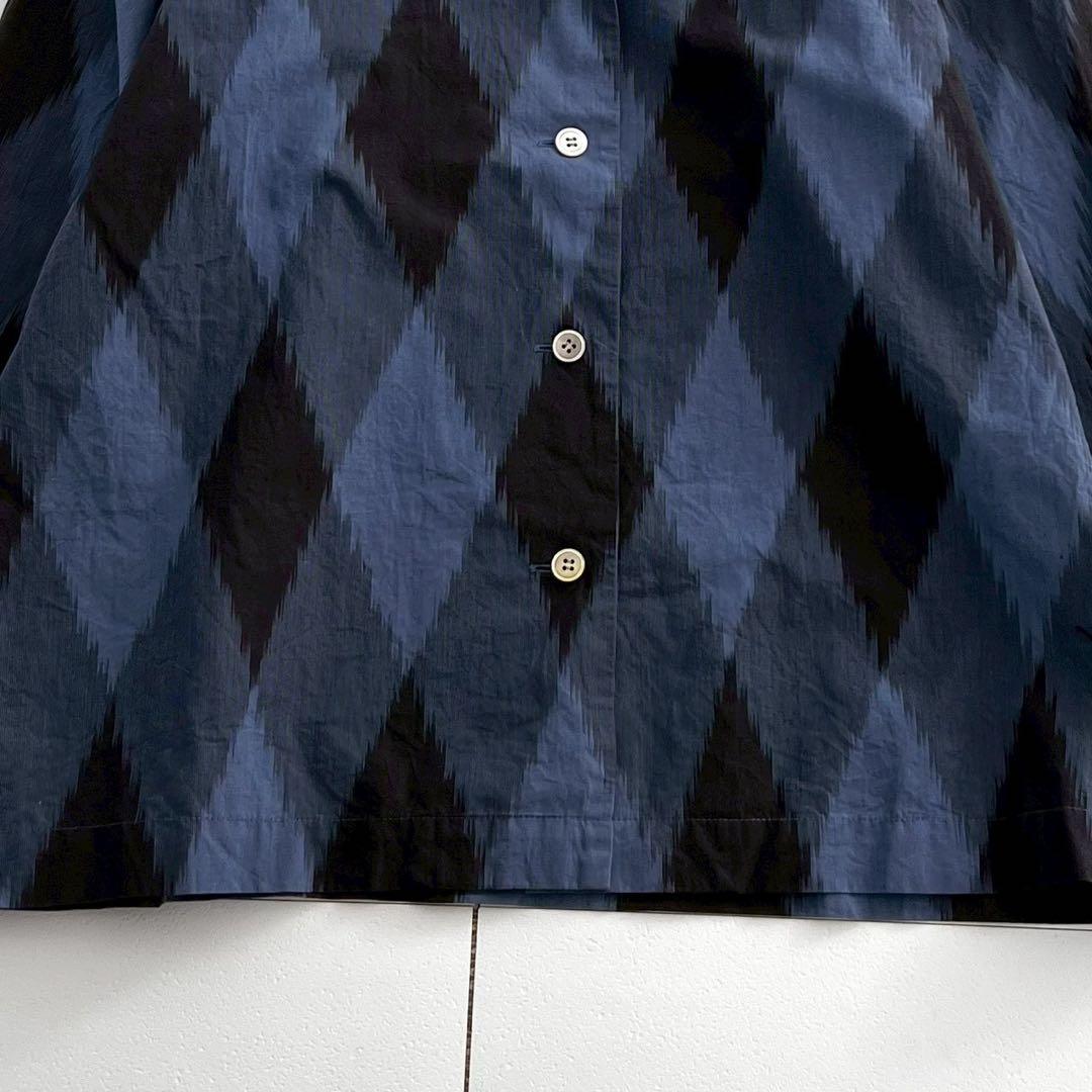 ISSEY MIYAKE 80s Vintage Cotton Check Blazer Black Size L