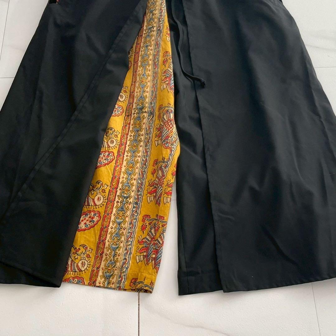 S'YTE 21SS Tropical Indian Block Print Wide Pants Size 34