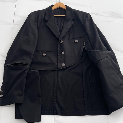 Yohji Yamamoto POUR HOMME 06SS Blazer Black Size L