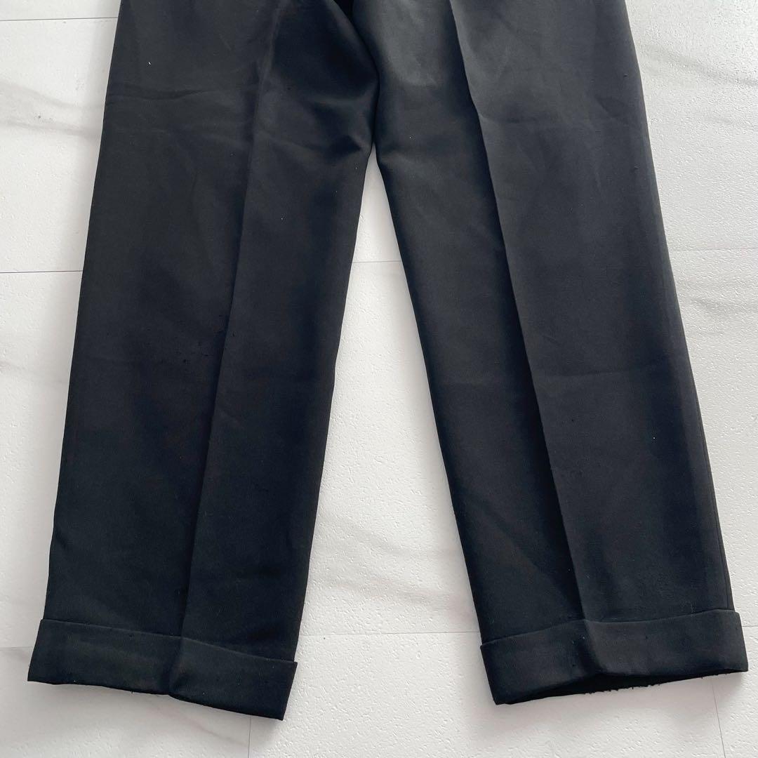 ISSEY MIYAKE MEN 97SS Tapered Polyester Slacks Black Size L