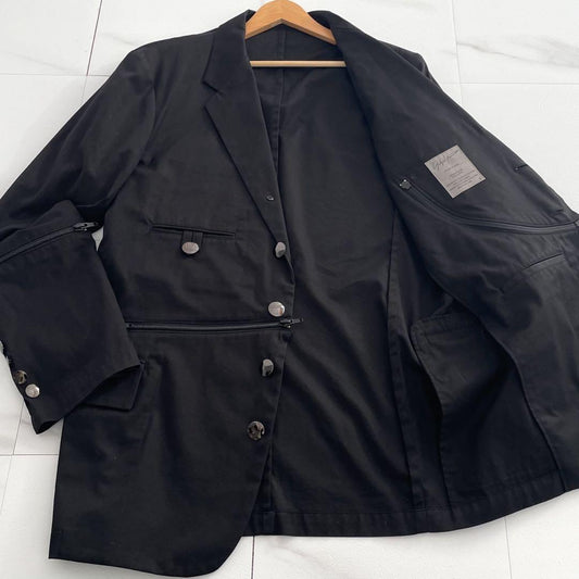 Yohji Yamamoto POUR HOMME 06SS Blazer Black Size L