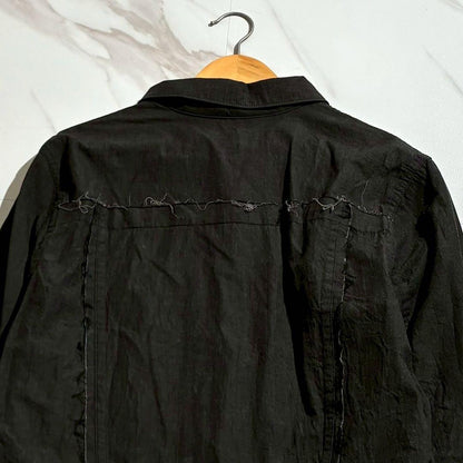 Y's 24AW Organic Denim/Linen Jacket Black Size L