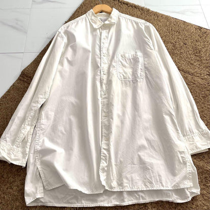 Yohji Yamamoto POUR HOMME 24SS Big Shirt White Size L