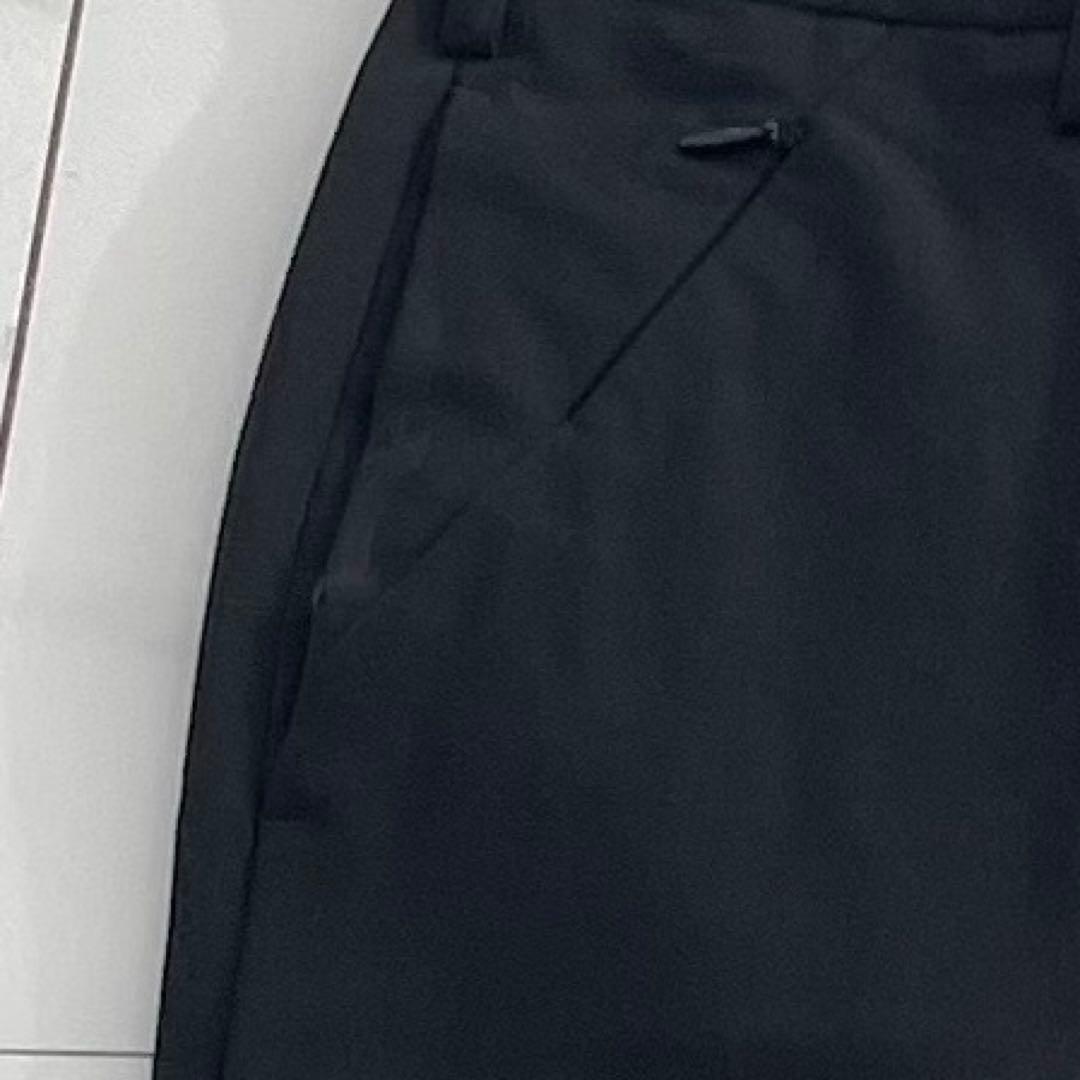 Y's for men Wool Gabardine Straight Slacks Black Size 34