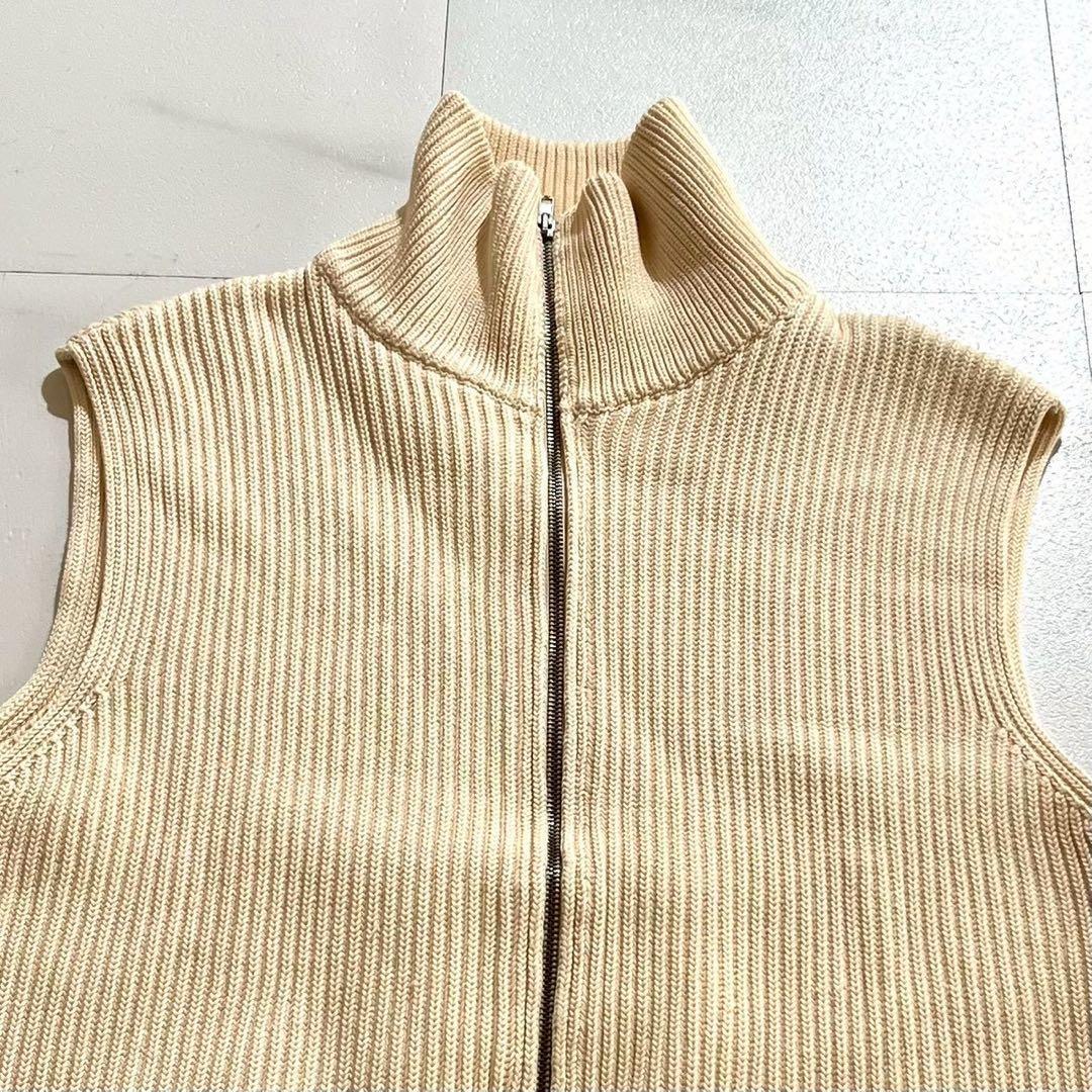 MARTIN MARGIELA 07SS Driver's Knit Vest White Size M