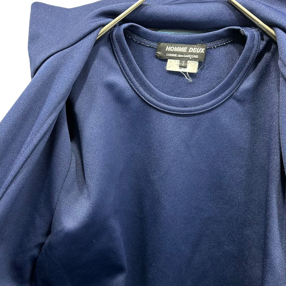 COMME des GARCONS HOMME DEUX 19AW T-Shirt Jacket Navy Size S