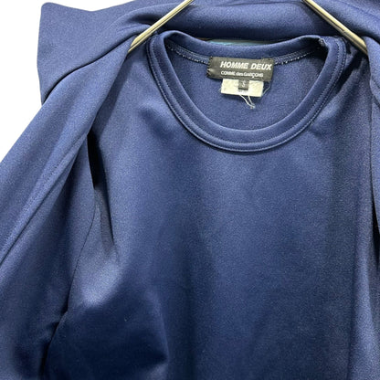 COMME des GARCONS HOMME DEUX 19AW T-Shirt Jacket Navy Size S