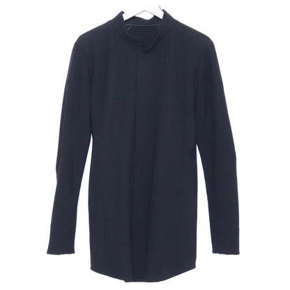 N/07 Amundsen Wool Long Sleeve Button-Up Shirt Black Size 44