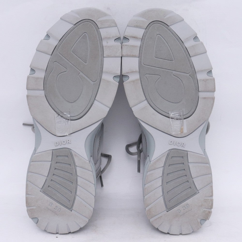 DIOR B B30 Countdown Tech Sneakers Gray Size EU 42