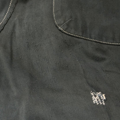 AFFA Distressed Belted Bondage Pants Navy Size M