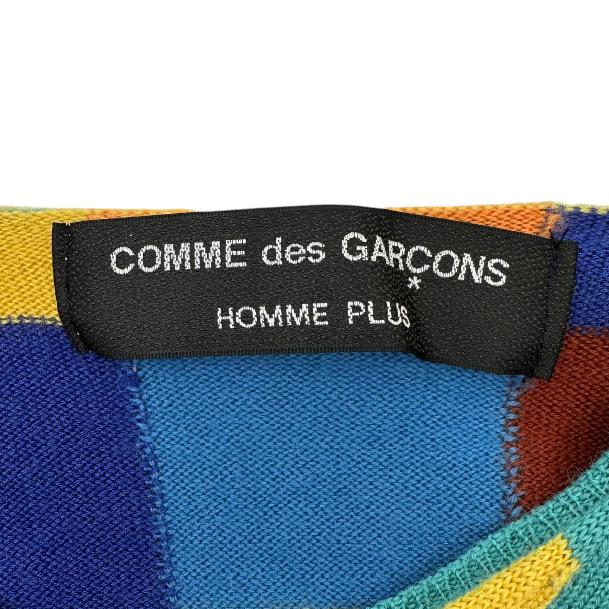 COMME des GARCONS HOMME PLUS 01AW Panel Cardigan Mix