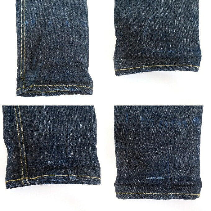 DENHAM Crossback Regular Carrot Fit Dark Indigo Pants Size W27
