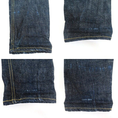 DENHAM Crossback Regular Carrot Fit Dark Indigo Pants Size W27