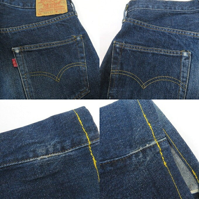 Levi's 501XX 1998 Valencia Factory USA Denim Jeans Pants Size W33
