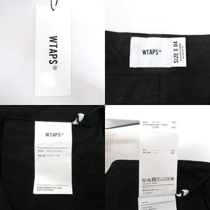 WTAPS 23SS Cotton Ripstop Trousers Black Size 04