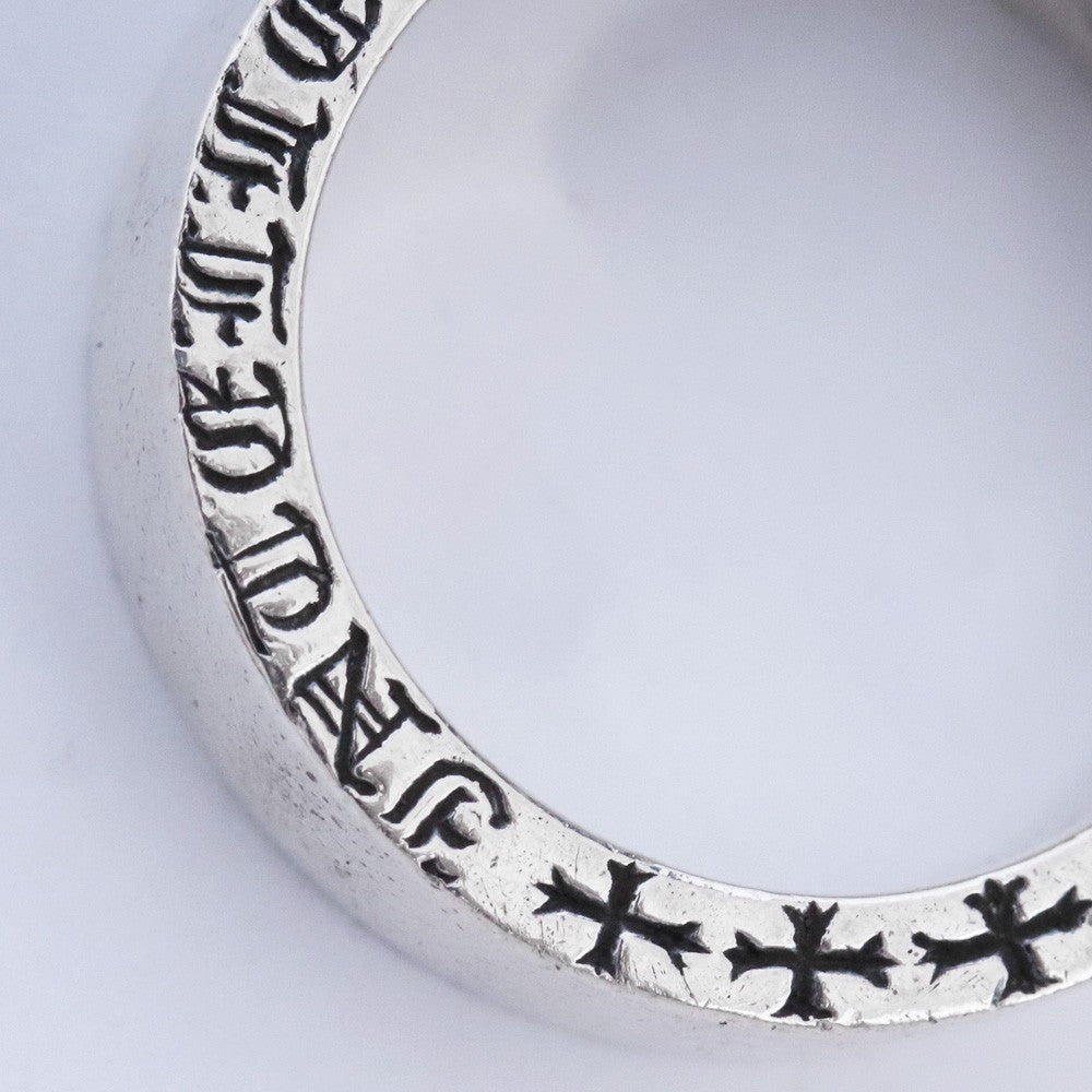 CHROME HEARTS 6mm Spacer Ring Gallery Silver Size ONE SIZE