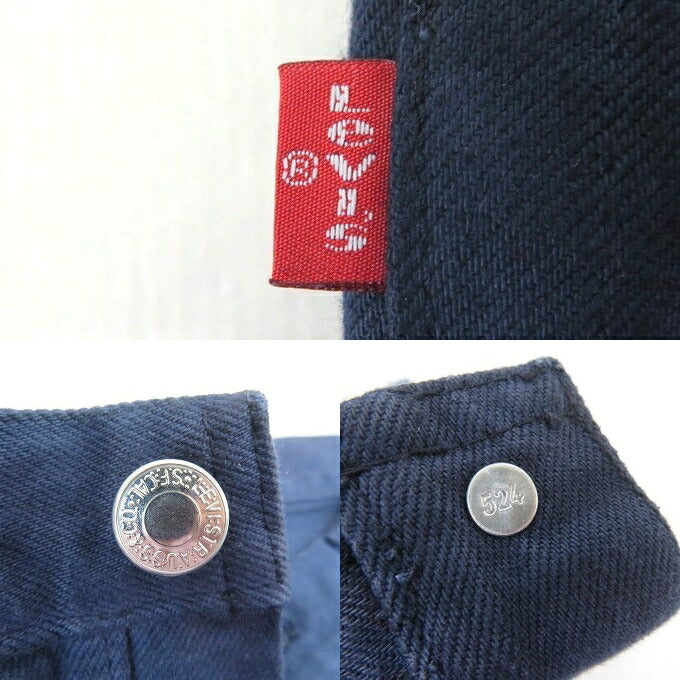 Levi's 90s USA 501 Navy Color Denim Pants Size W36