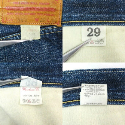 WAREHOUSE Lot.700S Indigo Denim Pants Size 29