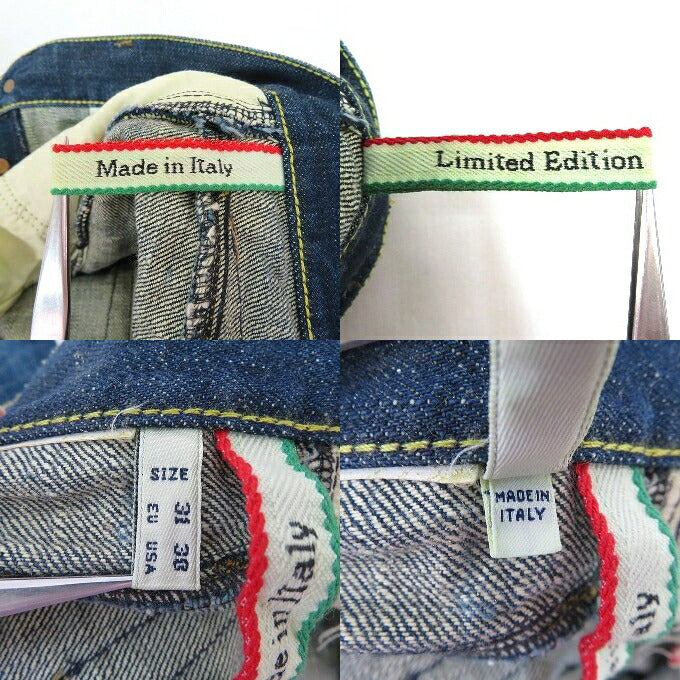ARMANI JEANS Distressed Blue Denim Jeans Pants Size 31