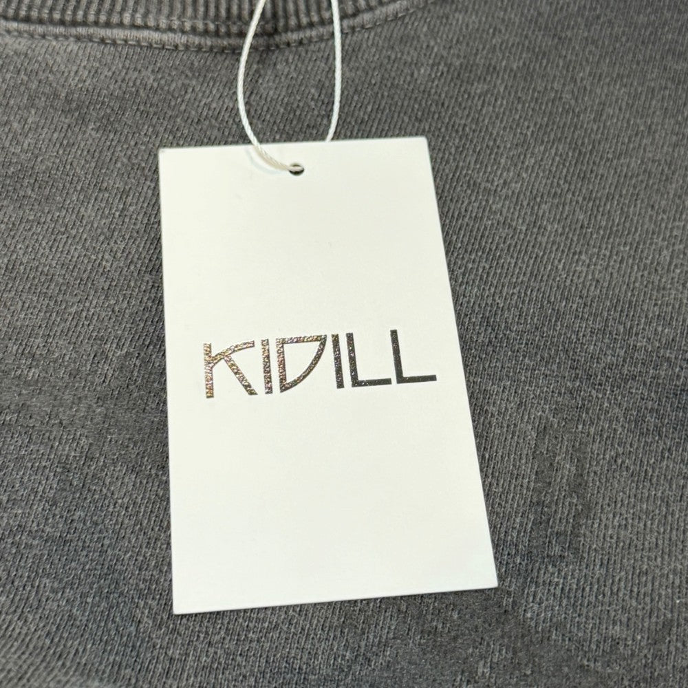 KIDILL 24SS Crewneck Sweatshirt Black Free Size
