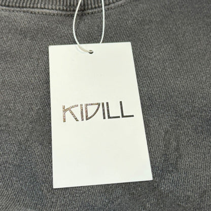 KIDILL 24SS Crewneck Sweatshirt Black Free Size
