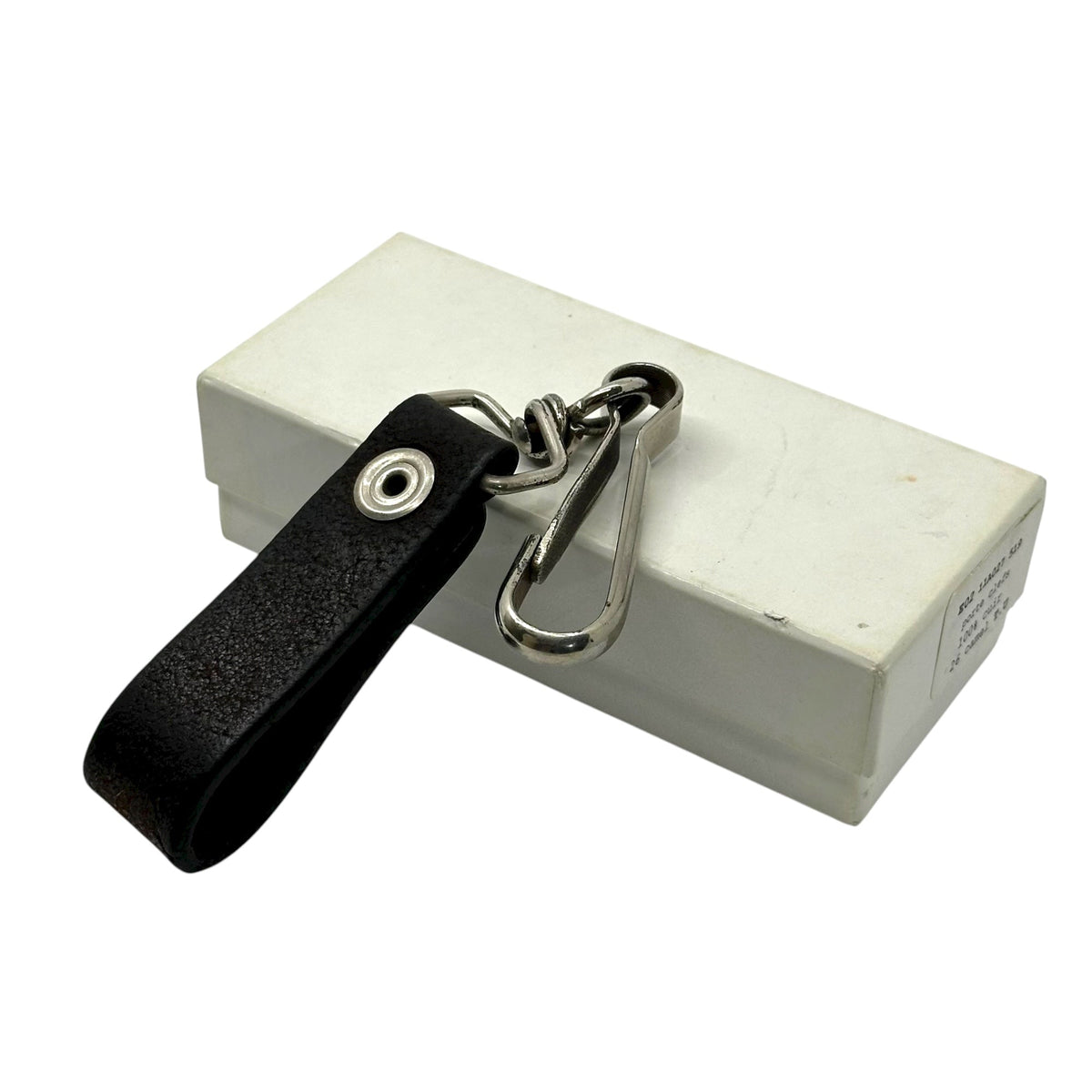Maison Martin Margiela 00s Artisanal Leather Key Holder Keyring