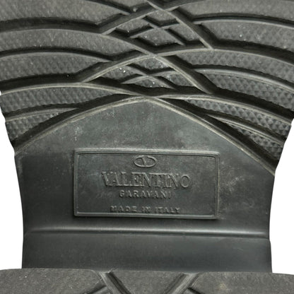 VALENTINO Atelier 03 Rose Rubber Platform Rain Boots Size 38
