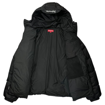 SUPREME 21AW Warp Hooded Puffy Jacket Black Size M