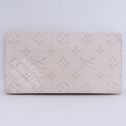 Louis Vuitton Portefeuille Brazza Wallet White Size F