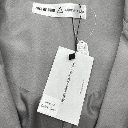 FULL OF SSUN CLOTHING 24AW Lorem Ipsum Nylon Coat Size L