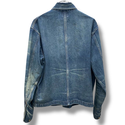 NEW MANUAL #025 LE Work Denim Jacket Indigo Free Size