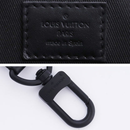 Louis Vuitton Soft Trunk Briefcase Monogram Black Bag Size F