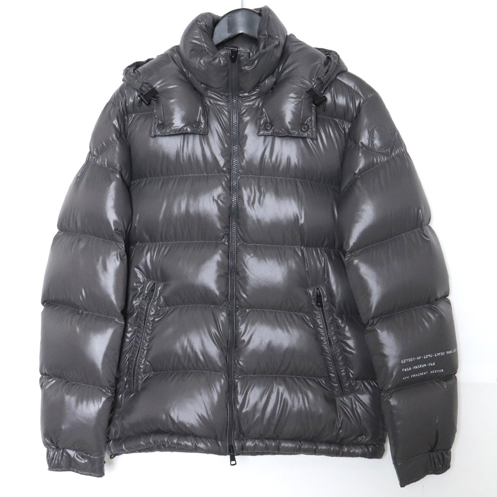 MONCLER GENIUS 18FW Mentor Fragment Down Jacket Gray Size 1