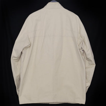 JIL SANDER 02SS Belted Moto Blouson Beige Size 54