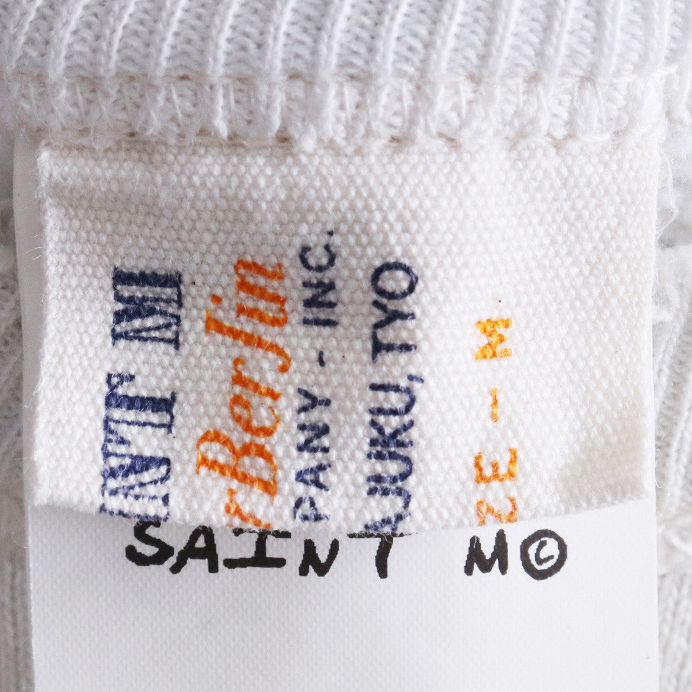 SAINT MICHAEL × BERBERJIN 25SS Sweatshirt White Size M