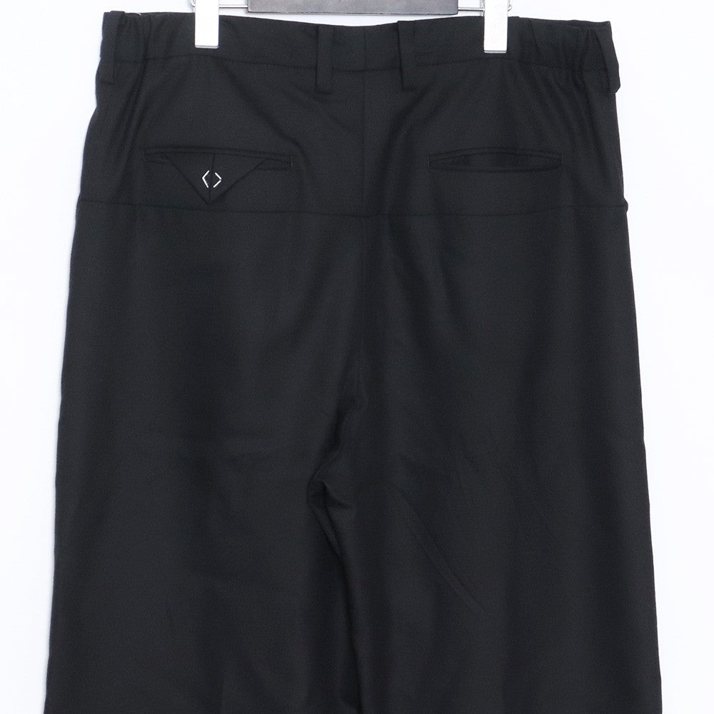 SUNSEA N.M Thickened Wide Pants Black Size 2
