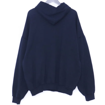 BALENCIAGA 23AW BE NICE Distressed Hoodie Navy Size 1