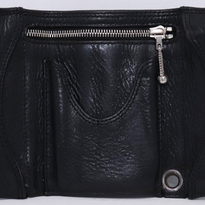 CHROME HEARTS 3-Fold Cemetery Cross Patch Wallet Size F