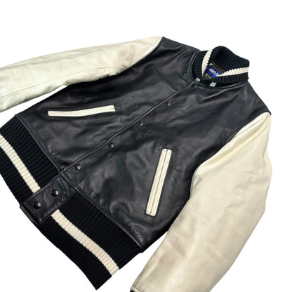 COMME des GARCONS JWM x Vanson Jacket Black/White Size XS