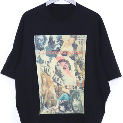 CROMAGNON Antique Print T-Shirt Black Size 1