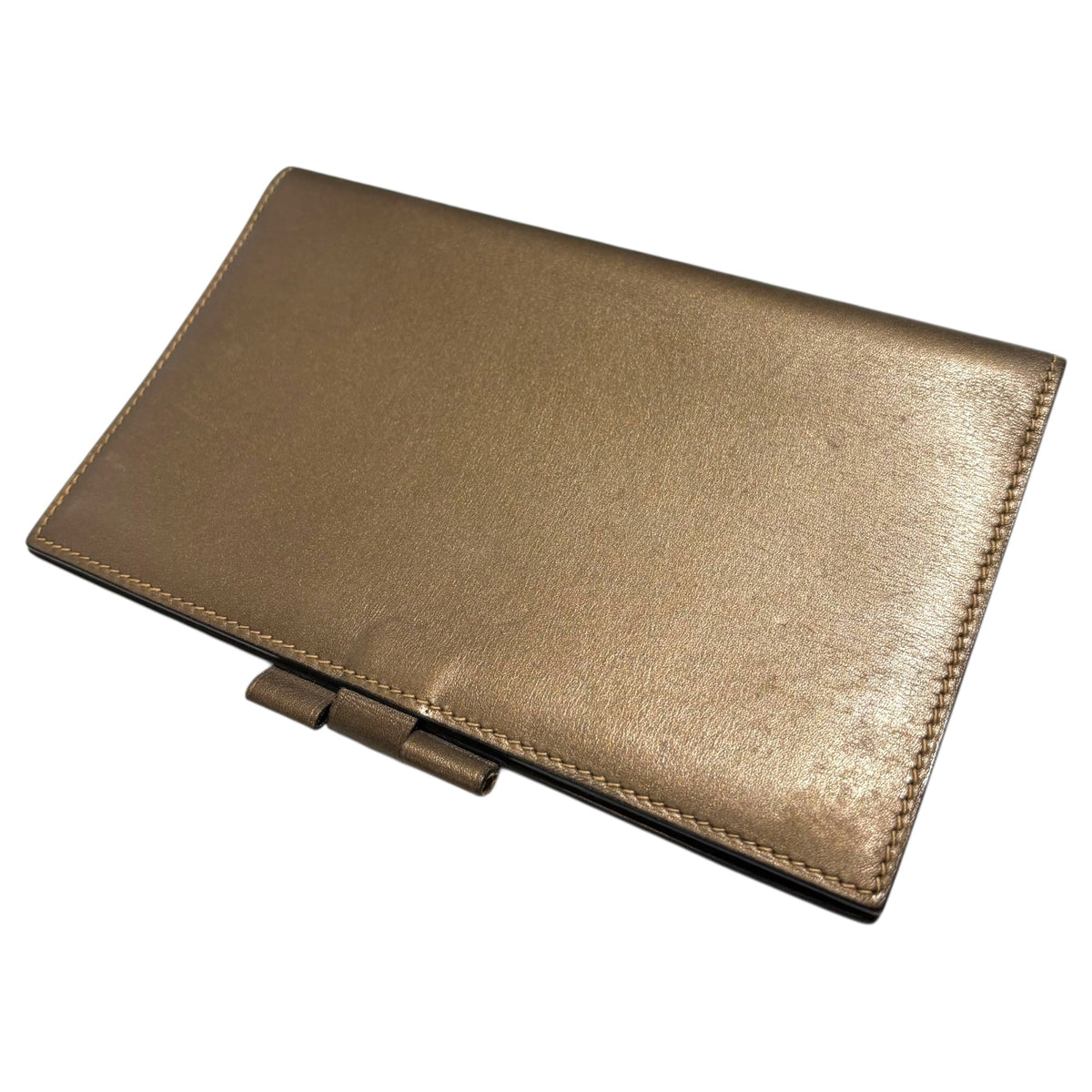HERMES Agenda Vision Leather Cover Brown 2004