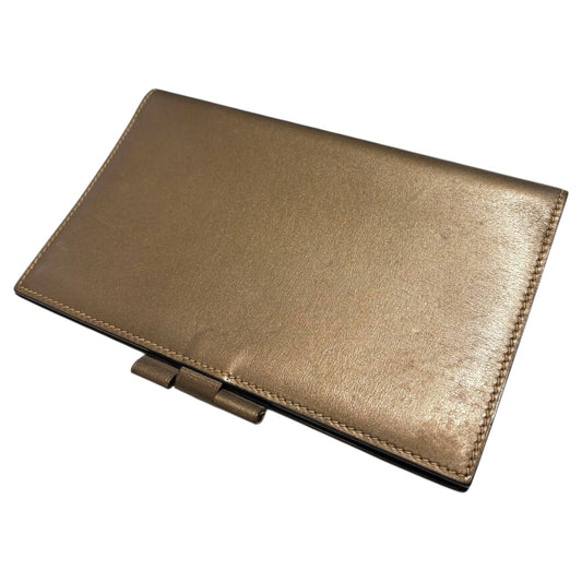 HERMES Agenda Vision Leather Cover Brown 2004