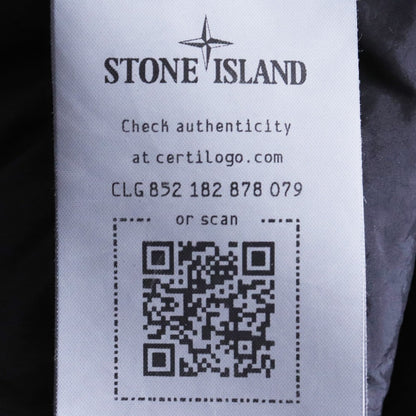 STONE ISLAND 24AW Recycled Nylon Down Vest Black Size L