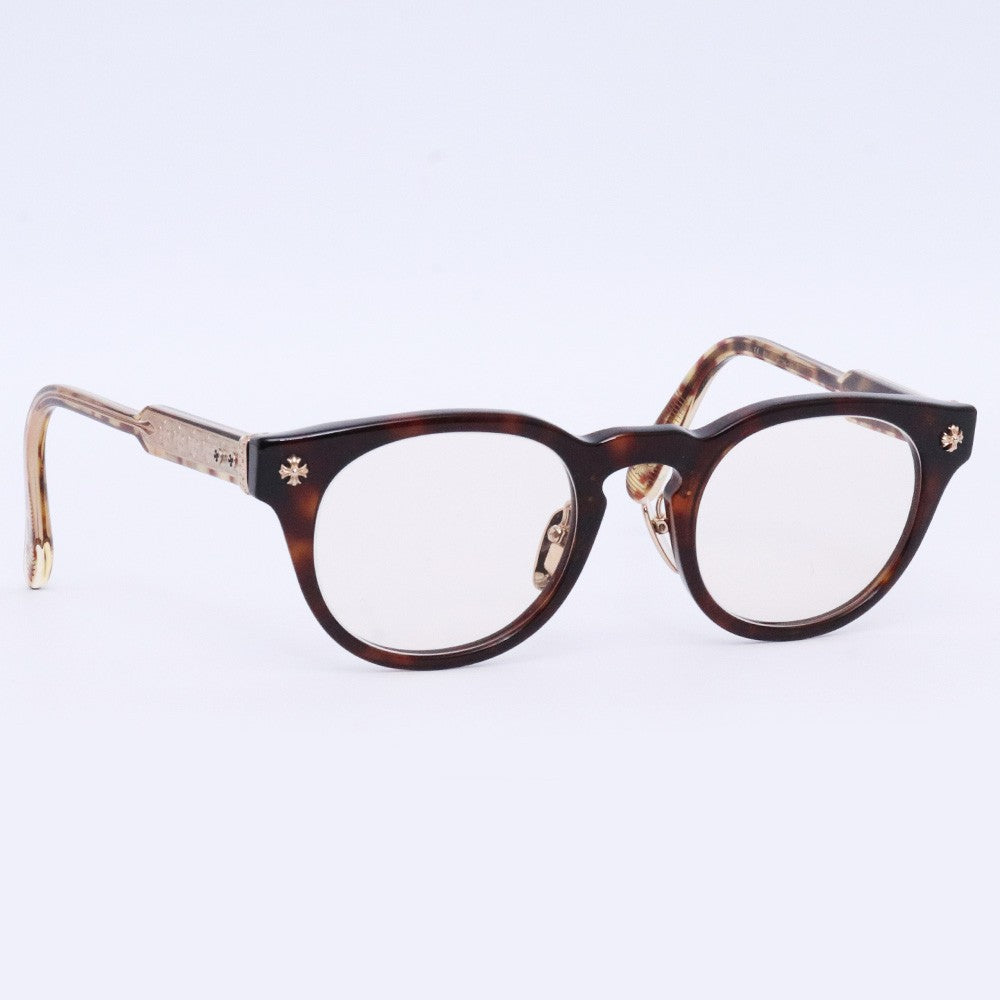 CHROME HEARTS DINGALONGLINGLONG CH Plus Boston Glasses Brown