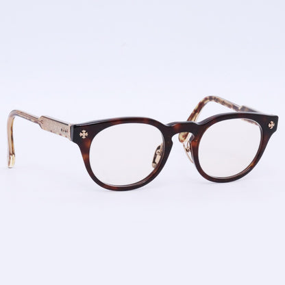 CHROME HEARTS DINGALONGLINGLONG CH Plus Boston Glasses Brown