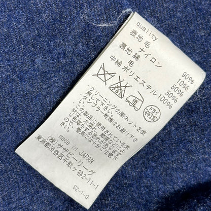 Ron Herman DENIM Indigo Melton Rider Wool Blend Size L