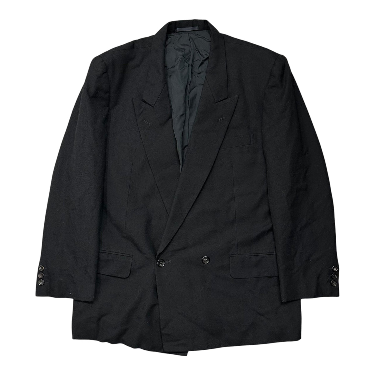 COMME des GARCONS HOMME 80s Vintage DB Jacket Black Size M