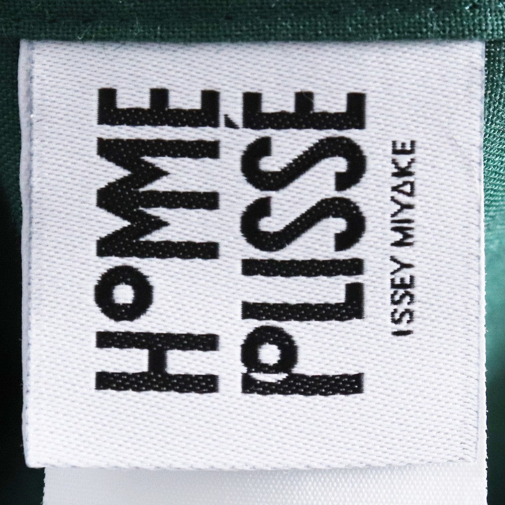 HOMME PLISSE ISSEY MIYAKE PL RAMIE SHIRT Shirt Green Size 2