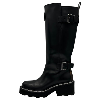 LOUIS VUITTON 24AW Beaubourg High Calf Boots Multi Size 36
